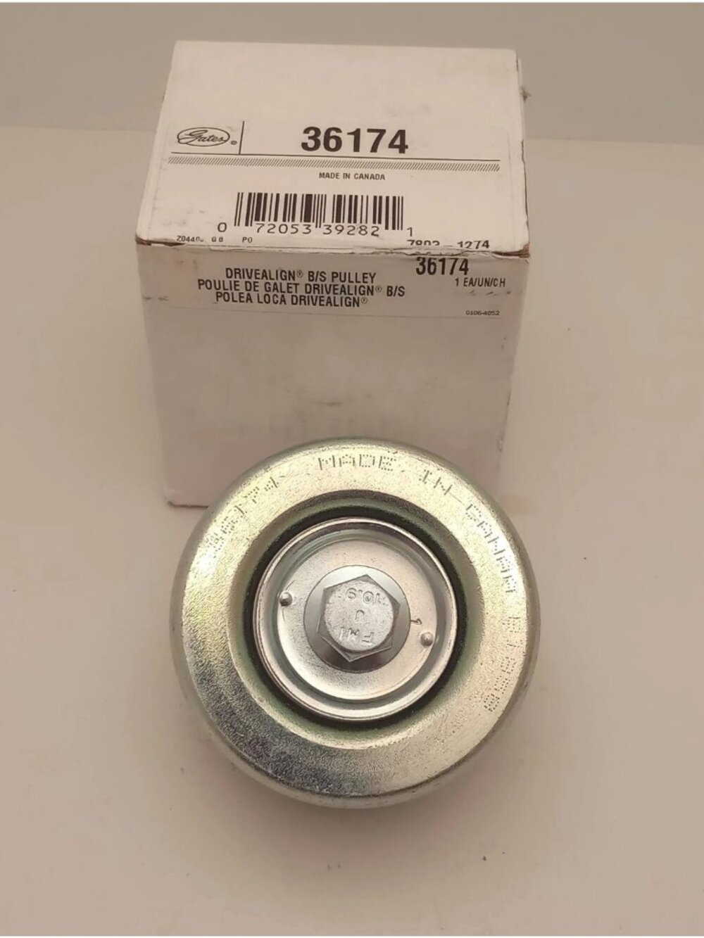 Gates 36174 Accessory Drive Belt Idler Pulley Drive Align NEW NOB